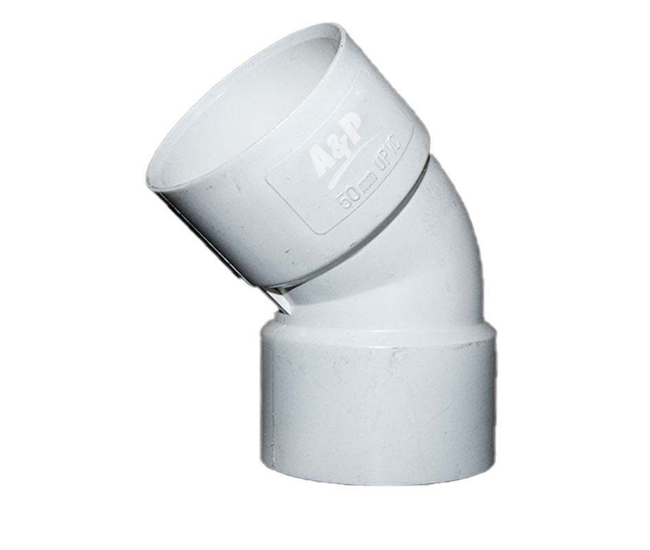 Codo Pvc Desague 45° 3