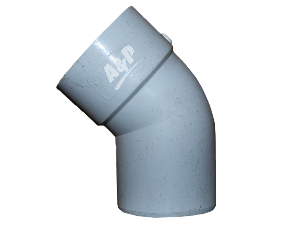 Codo Pvc Desague De 45º E/c 2