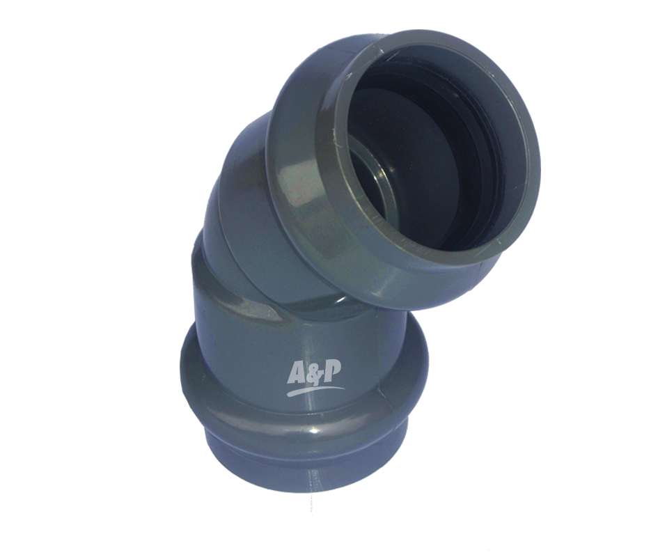 Codo Pvc Uz 45° A&p Pn10 250mm
