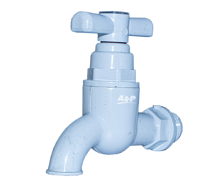 Llave Jardin Pvc Recta 1/2
