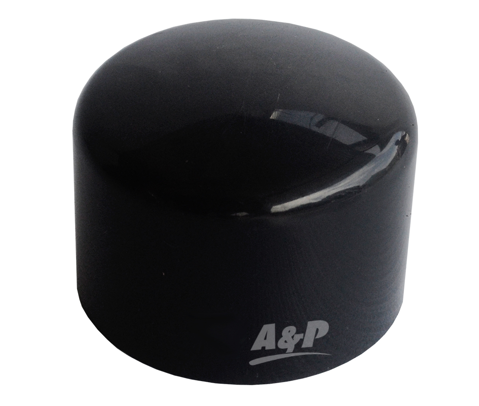 Tapón Hembra Pvc Presión Color Dark Gray ,pn10 20mm