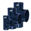 Tee Pvc Presión Color Dark Gray ,pn10  75mm