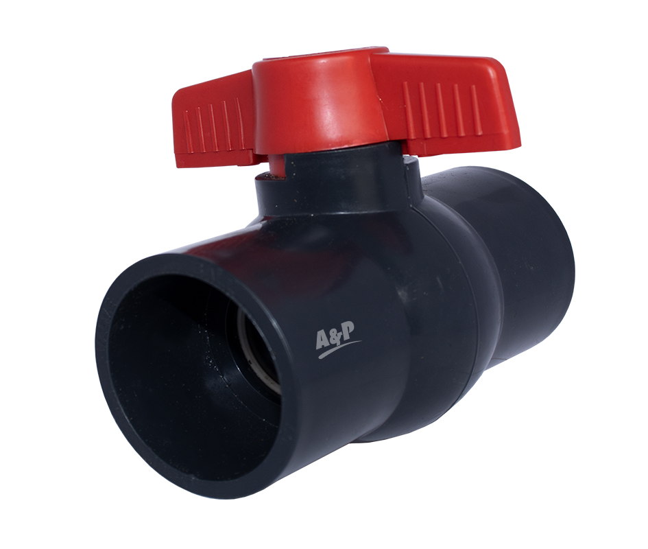 Válvula Esferica Pvc Compacta Pegable 50mm 