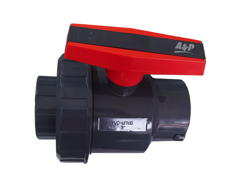 Valvula Esferica Pvc Una Unión 90mm