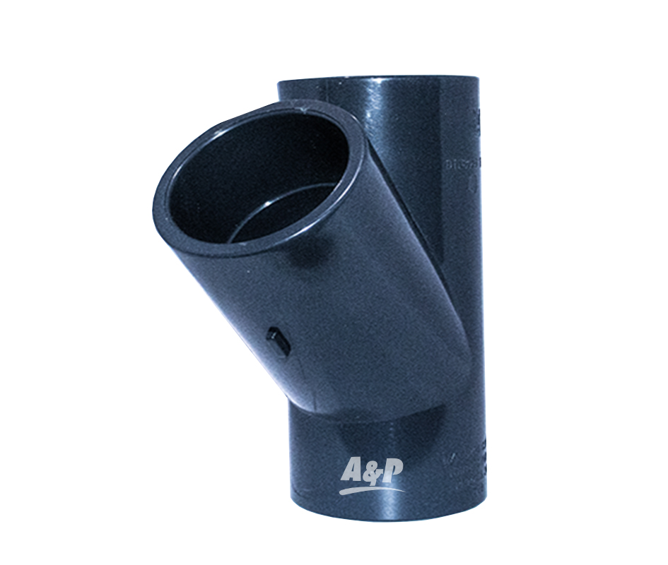 Yee Pvc Presion Color Dark Gray, Pn10  50mm 